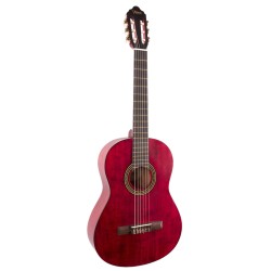 Valencia VC204TWR Classical Guitar - Transparent Wine Red