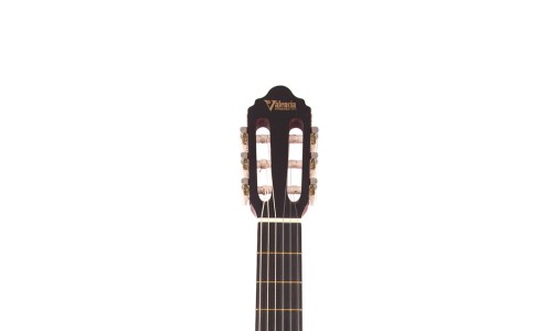 Valencia VC204TWR Classical Guitar - Transparent Wine Red