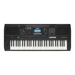 Yamaha PSRE473 61-Key High-Level All-Round Portable Keyboard - Included Power Supply