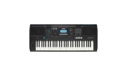 Yamaha PSRE473 61-Key High-Level All-Round Portable Keyboard - Included Power Supply