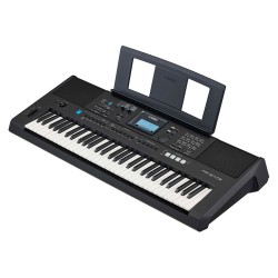 Yamaha PSRE473 61-Key High-Level All-Round Portable Keyboard - Included Power Supply