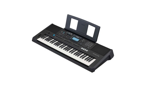 Yamaha PSRE473 61-Key High-Level All-Round Portable Keyboard - Included Power Supply