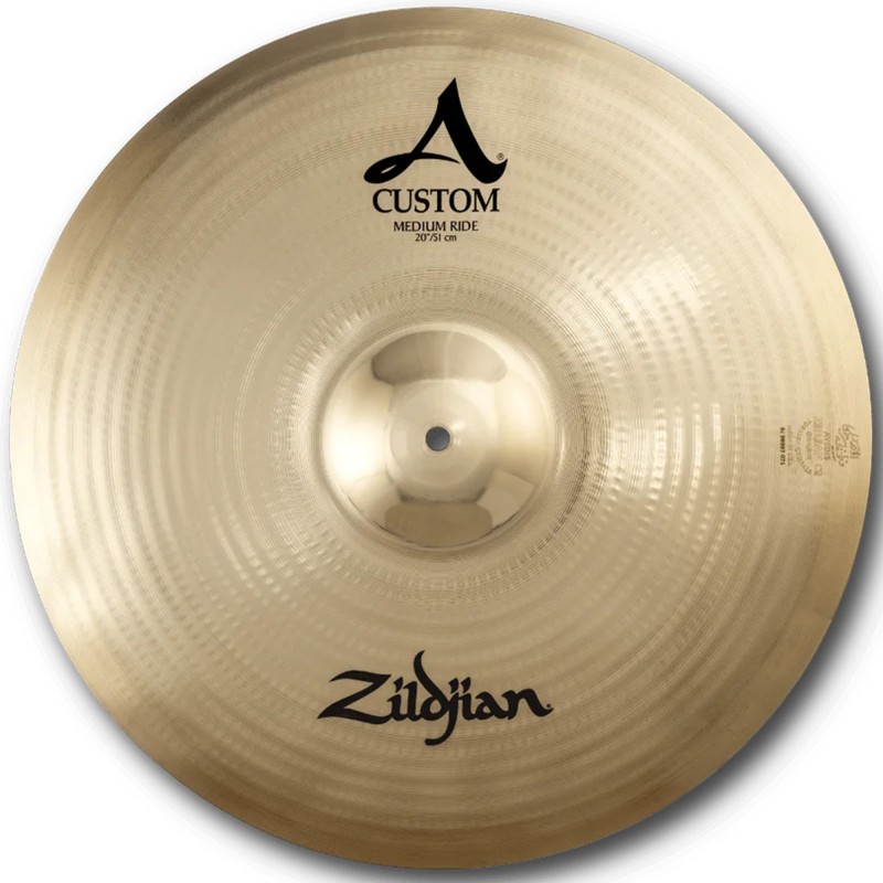 Zildjian A20519 A Custom Medium Ride Cymbal - 20 inch