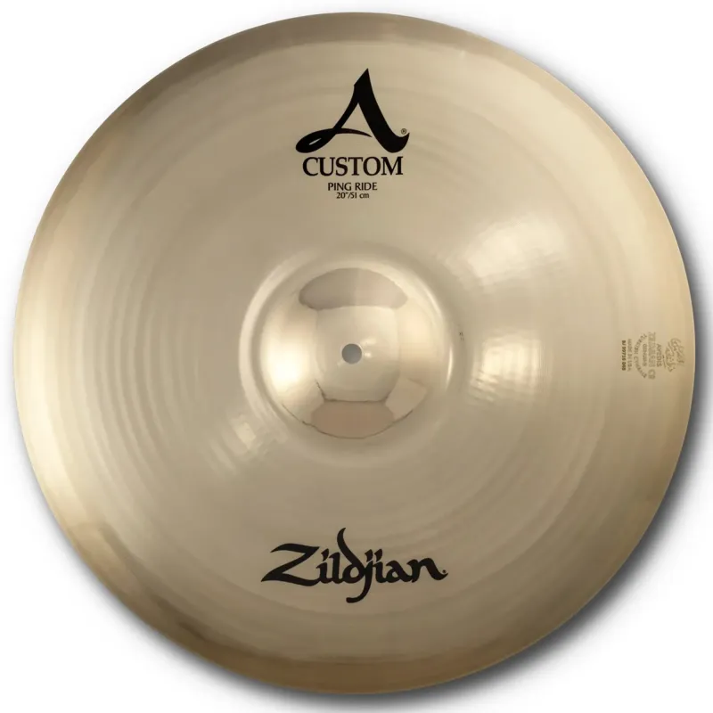 Zildjian A20522 A Custom Ping Ride Cymbal - 20 inch Zildjian A20522 A Custom Ping Ride Cymbal - 20 inch