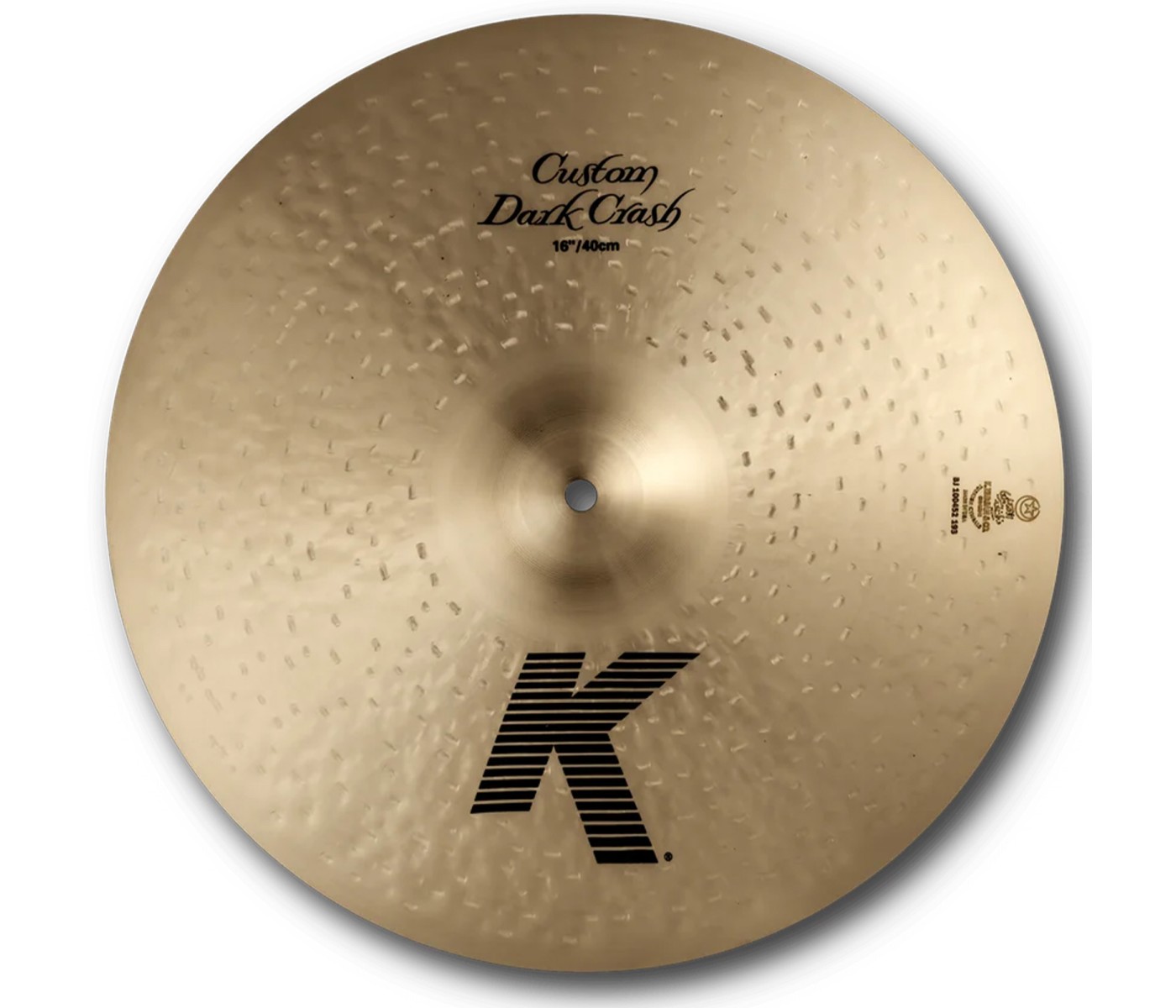 Zildjian K0951 K Custom Dark Crashes Cymbal - 16 inch