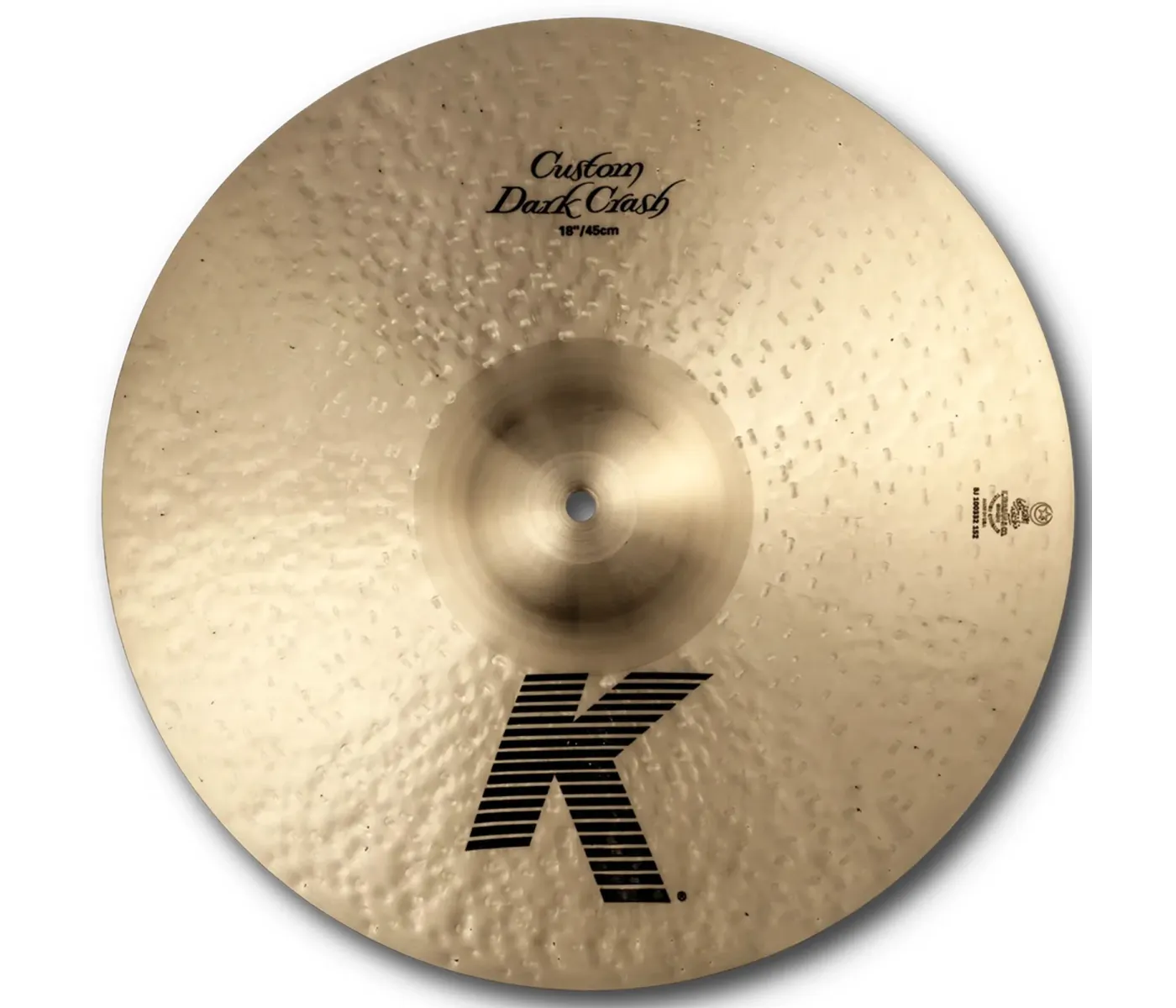 Zildjian K0953 K Custom Dark Crashes Cymbal - 18 inch