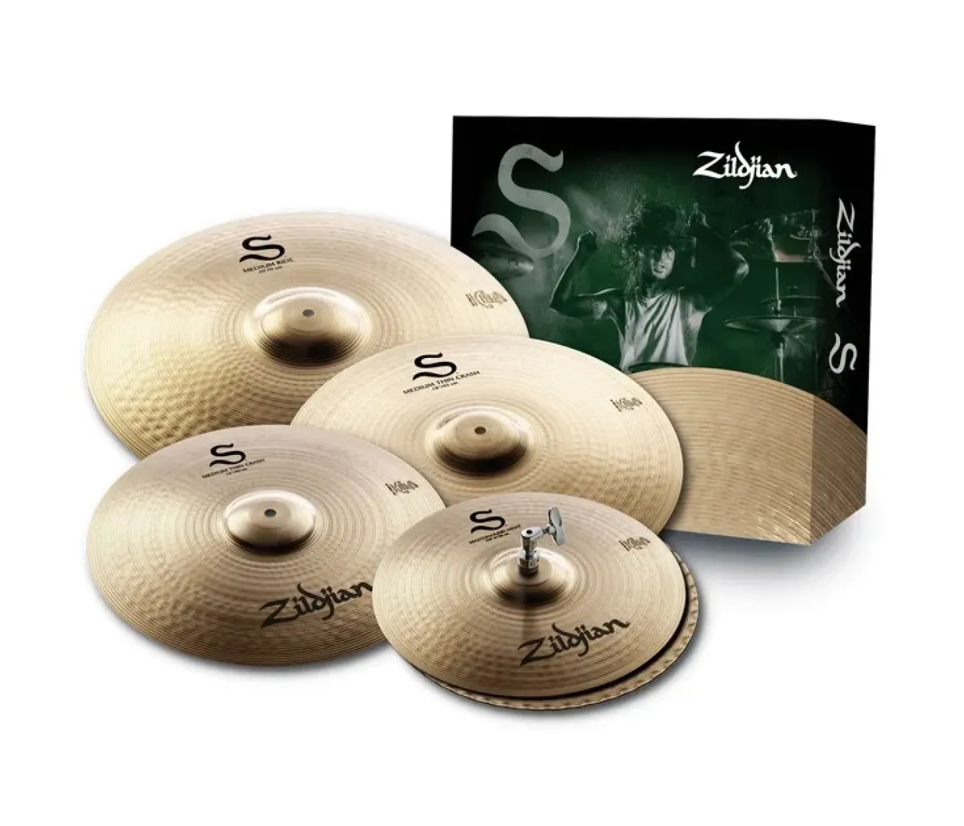 Zildjian S Series Performer 4 Piece Cymbal Set - 14/16/18/20 inch