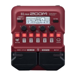 Zoom B1FOUR Bass Multi-Effects Processor Bass Pedal