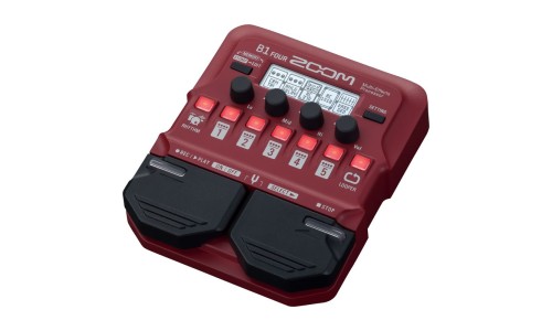 Zoom B1FOUR Bass Multi-Effects Processor Bass Pedal