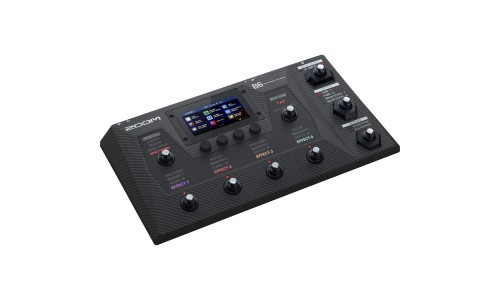 Zoom B6 Bass Processor with 4 DI Models and Advanced Multi-Effects