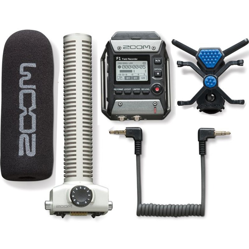 Zoom F1-SP Field Recorder and Shotgun Mic