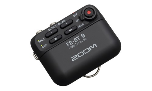 Zoom F2-BT/B Field Recorder With Lavalier Microphone And Bluetooth Control - Black