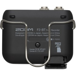 Zoom F2-BT/B Field Recorder With Lavalier Microphone And Bluetooth Control - Black