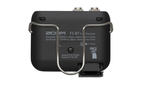 Zoom F2-BT/B Field Recorder With Lavalier Microphone And Bluetooth Control - Black