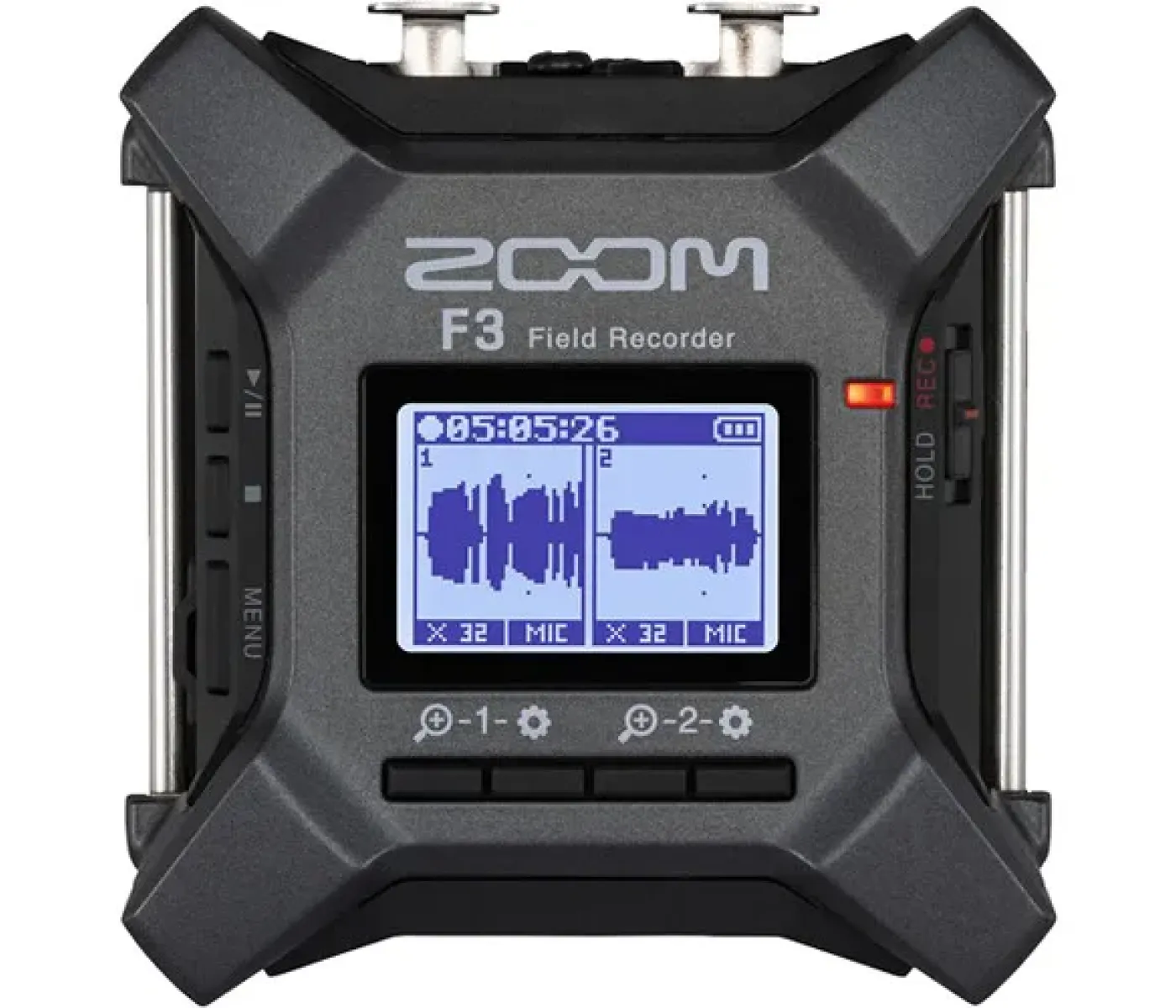 Zoom F3 2-Input Field Recorder- 2 Years Warranty
