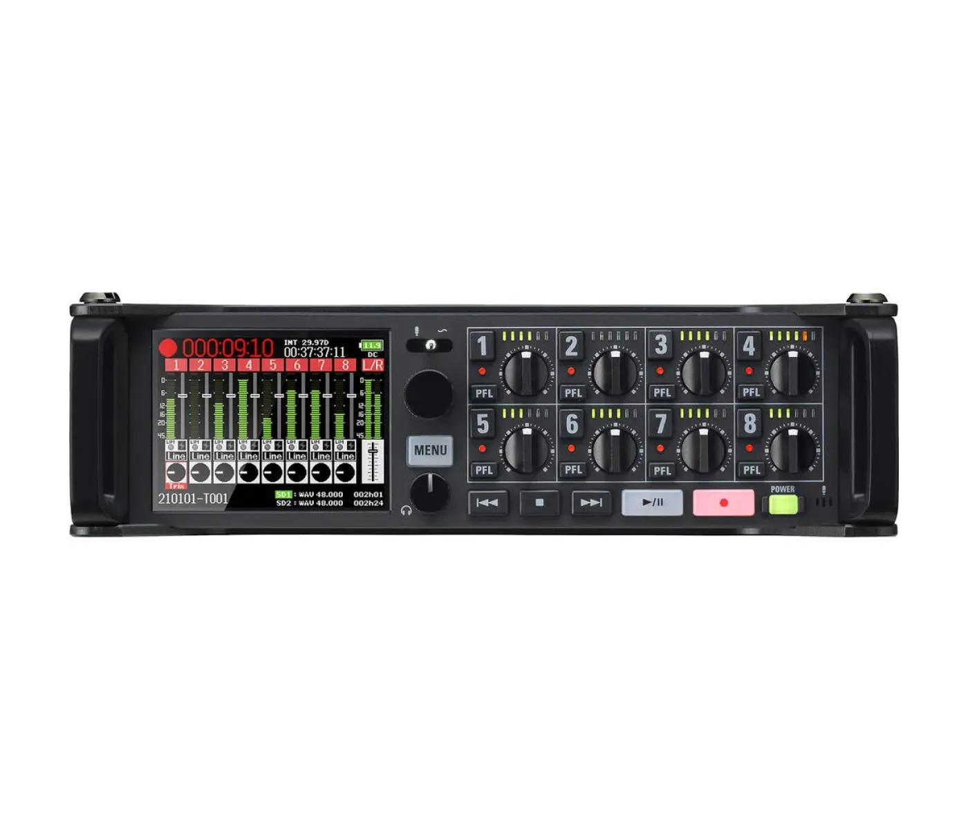 Zoom F8nPro Multitrack Field Recorder- 2 Years Warranty