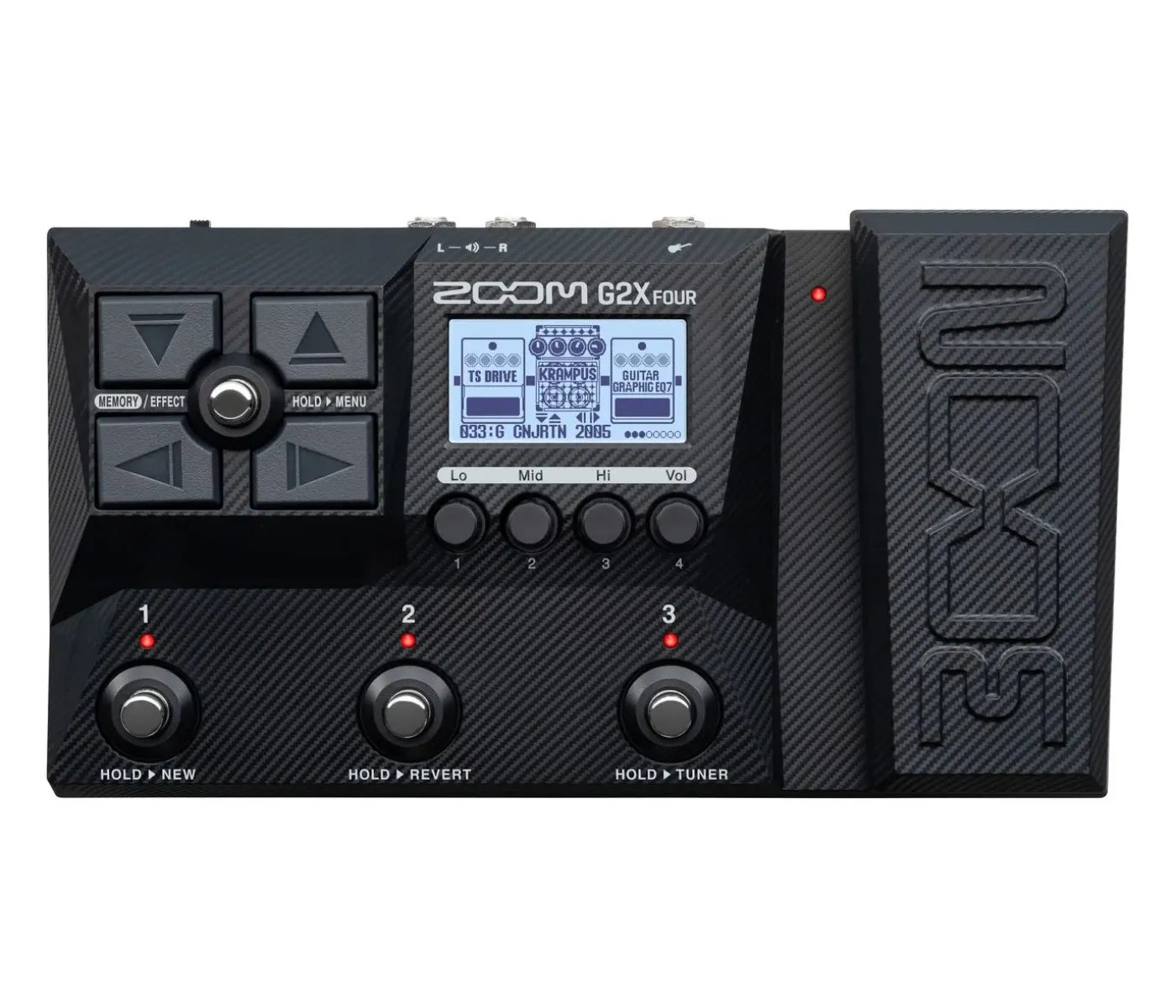 Zoom G2X FOUR Multi-effects Processor with Expression Pedal- 2 Years Warranty