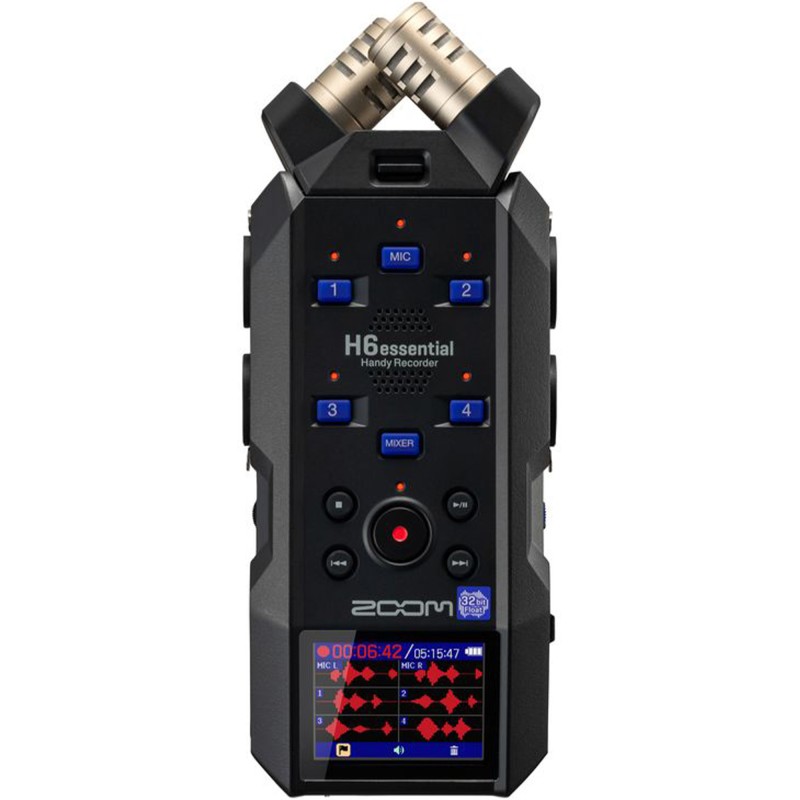 Zoom H6essential 6-Track 32-Bit Handy Recorder