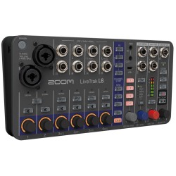 Zoom L6/230EU LiveTrak Digital Mixer Recorder - 10 Channels