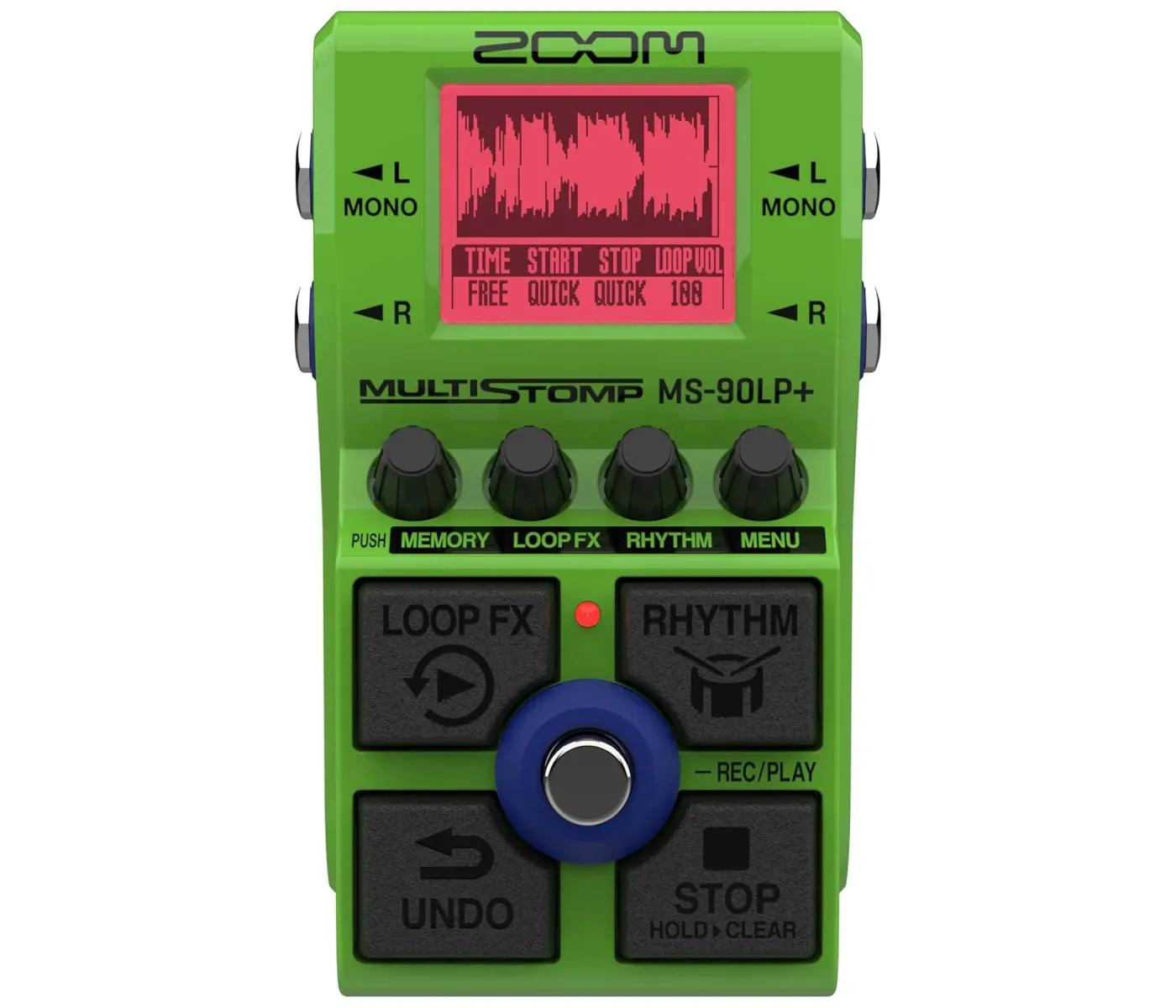 Zoom MultiStomp Looper Pedal - 2 Years Warranty