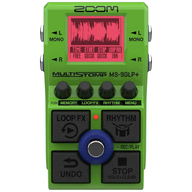 Zoom MultiStomp Looper Pedal - 2 Years Warranty