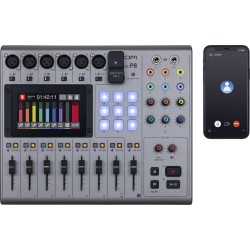 Zoom P8 PodTrak 8-Channel Podcasting Mixer