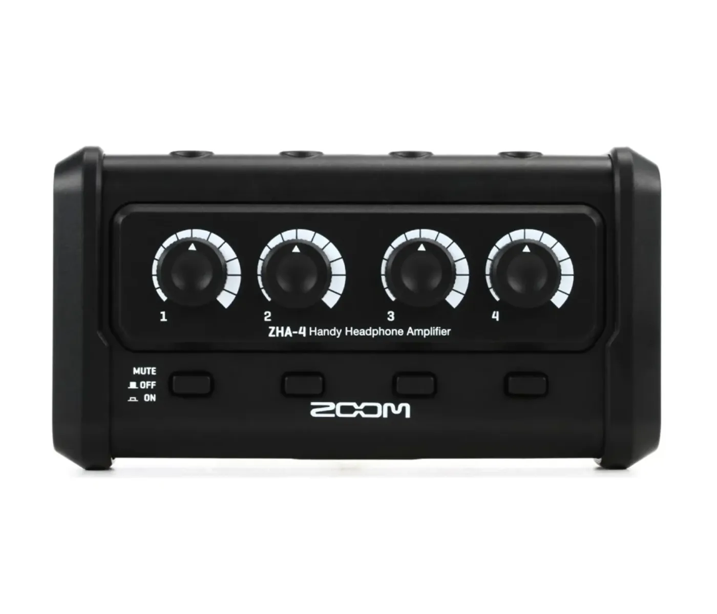 Zoom ZHA-4 Headphone Amplifier - 4-Channel- 2 Years Warranty