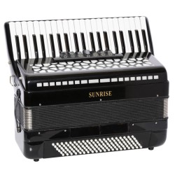 Sunrise 1311A Accordion 120 Bass - Black Color