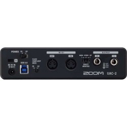 Zoom UAC-2 Two-Channel USB 3.0 SuperSpeed Audio Interface for Mac and PC