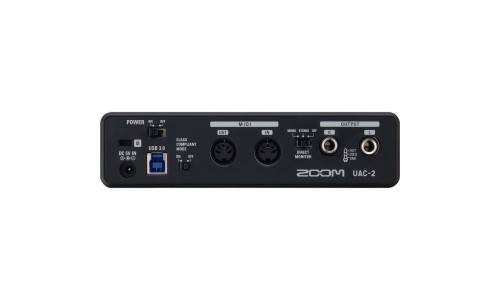 Zoom UAC-2 Two-Channel USB 3.0 SuperSpeed Audio Interface for Mac and PC