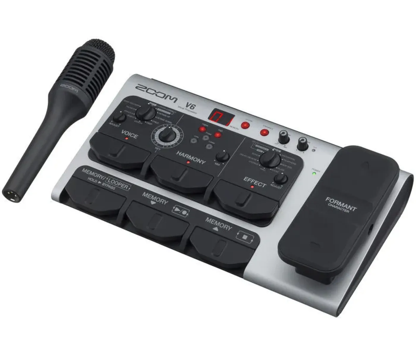 Zoom V6 Vocal Processor- 2 Years Warranty