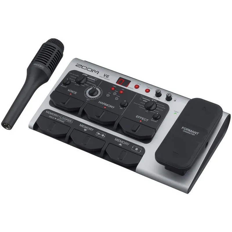 Zoom V6 Vocal Processor- 2 Years Warranty