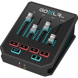 TC Helicon Go XLR Mini Online Broadcast / Streaming Mixer with USB Audio Interface