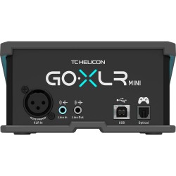 TC Helicon Go XLR Mini Online Broadcast / Streaming Mixer with USB Audio Interface