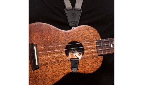 D'Addario 19UKE02 Eco-Comfort Ukulele Strap - Stone