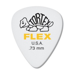 Jim Dunlop 428P.73 Tortex® Flex Standard Guitar Picks .73mm - 12 Picks