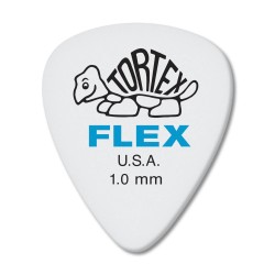 Jim Dunlop 428P1.0 Tortex® Flex Standard Guitar Picks 1.0mm - 12 Picks