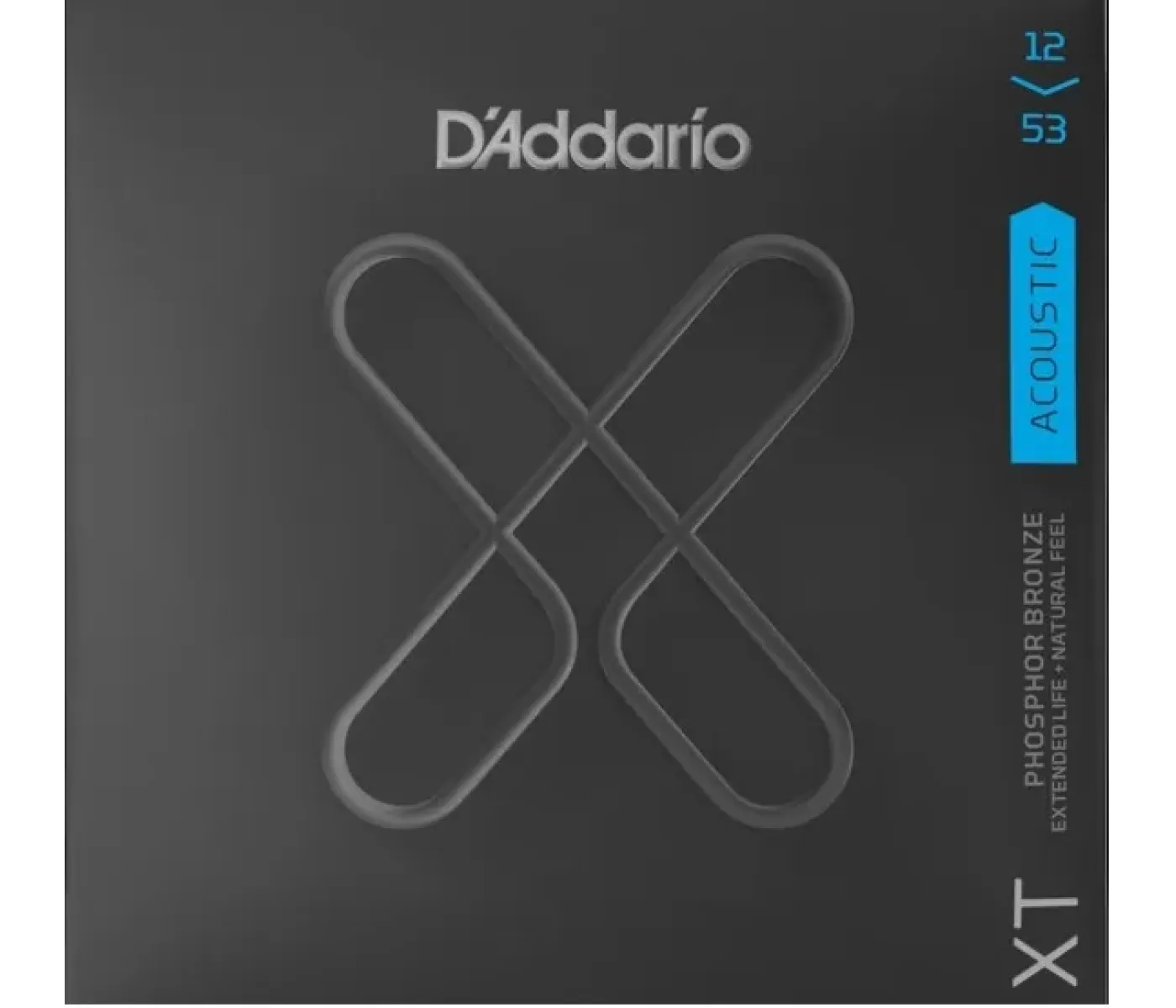 D'Addario XTAPB1253 XT Phosphor Bronze Acoustic Guitar Strings Light - 12-53 D'Addario XTAPB1253 XT Phosphor Bronze Acoustic Guitar Strings Light - 12-53