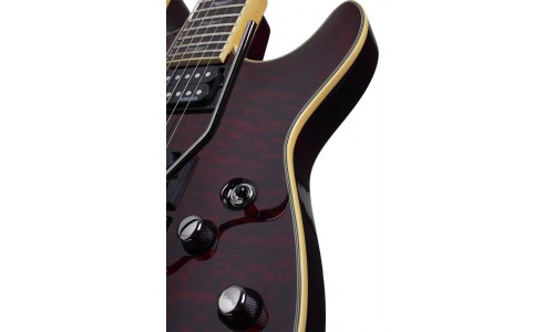 Schecter 2006 Electric Guitar Omen Extreme-FR - Black Cherry