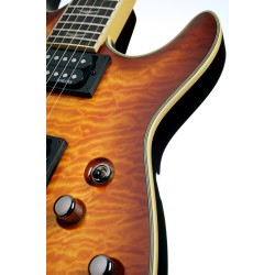 Schecter 2024 Electric Guitar Omen Extreme-6 - Vintage Sunburst