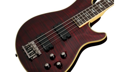 Schecter 2040 Electric Bass Omen Extreme 4 - Black Cherry (BCH)