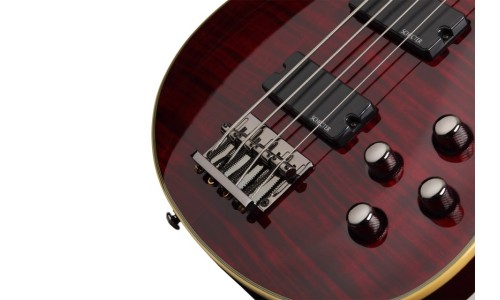 Schecter 2040 Electric Bass Omen Extreme 4 - Black Cherry (BCH)