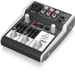 Behringer Xenyx 302USB Mixer with USB- 3 Channels