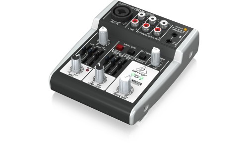 Behringer Xenyx 302USB Mixer with USB- 3 Channels