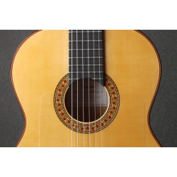 Alhambra 370 Flamenco Mengual & Margarit Flamenca Cypress Signature guitars - Solid German Spruce with tap plate And Solid Cypress