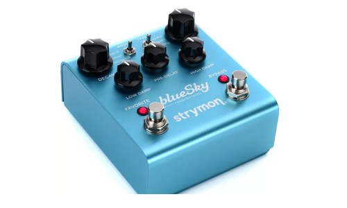 Strymon BlueSkyReverb Reverberator Pedal - Power Supply Included