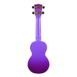 Mahalo MD1HBPPB Ukulele Soprano " Hibiscus " Designer Series Purple Burst with Bag