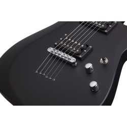 Schecter 430 Electric Guitar C-6 Deluxe - Satin Black (SBK)