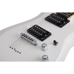 Schecter 432 Electric Guitar C-6 Deluxe - Satin White (SWHT)