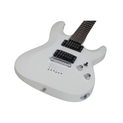 Schecter 432 Electric Guitar C-6 Deluxe - Satin White (SWHT)